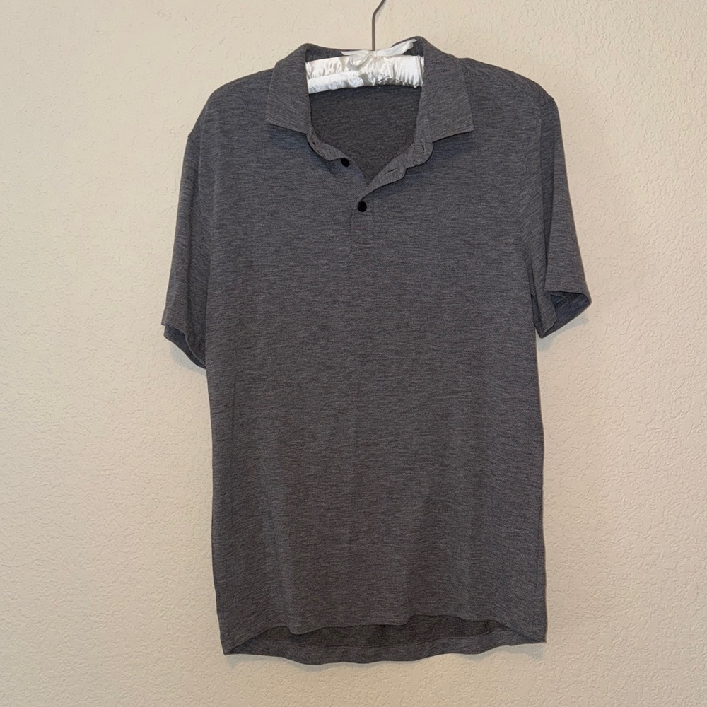 lululemon athletica Charcoal Polo Shirt